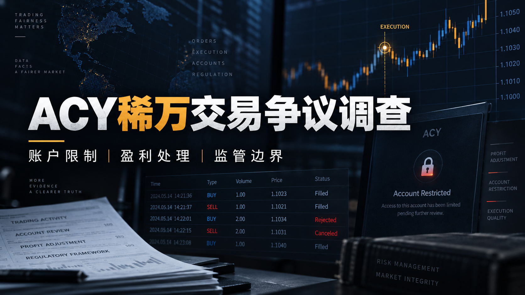ACY稀万交易争议调查：账户停用、盈利调整与监管边界
