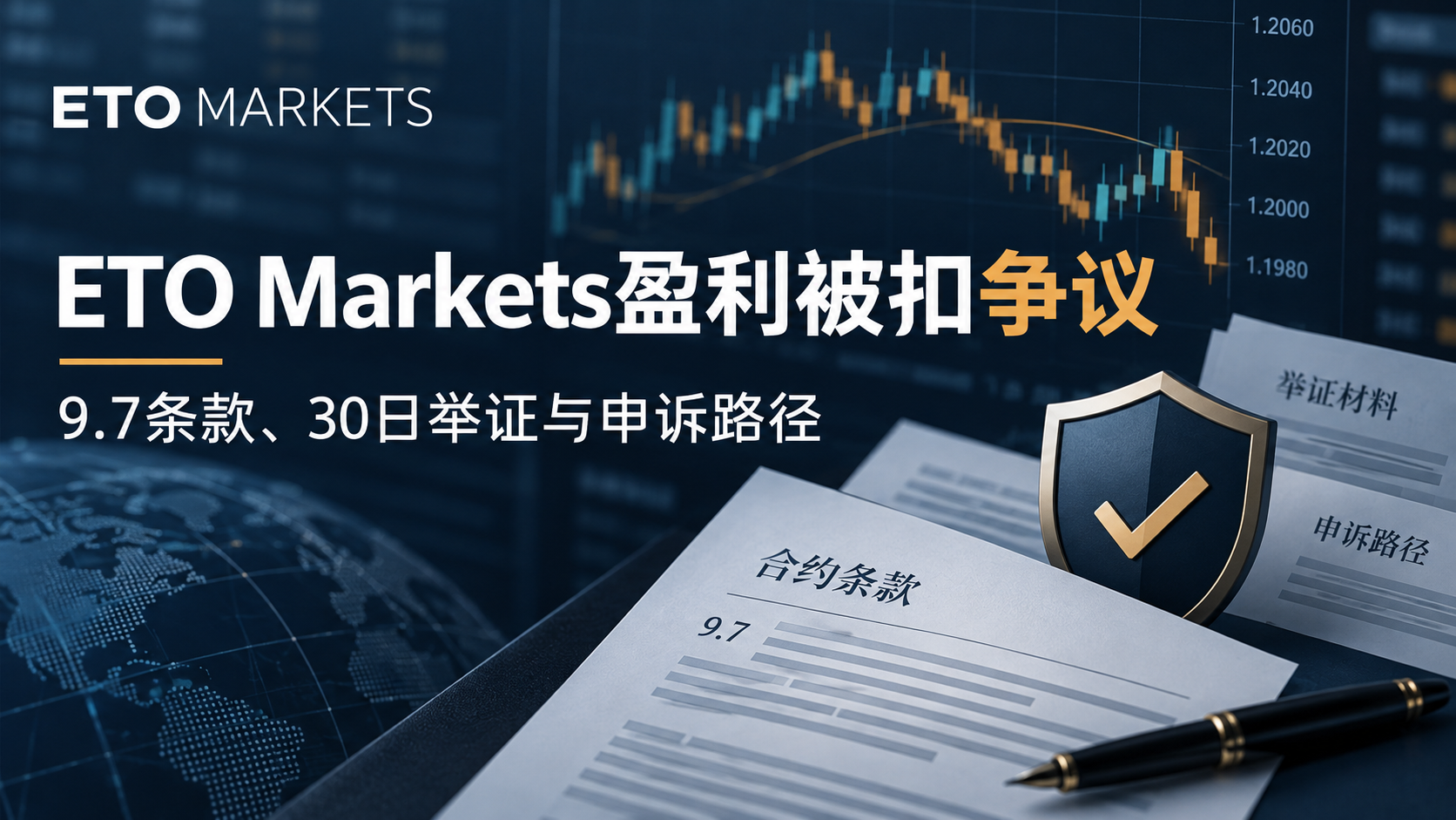 ETO Markets盈利被扣争议：9.7条款、30日举证与申诉路径