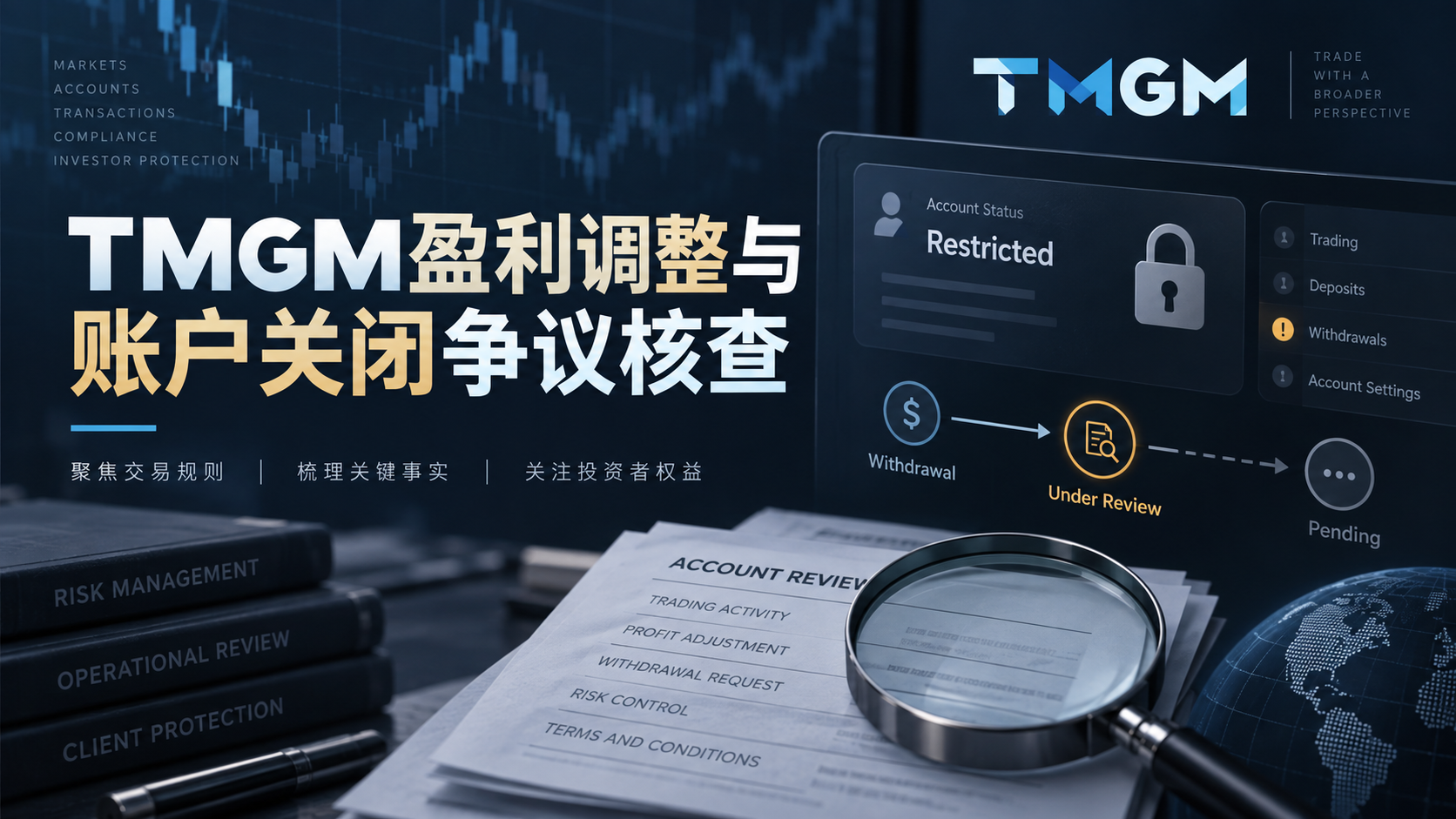 TMGM盈利调整与账户关闭争议核查